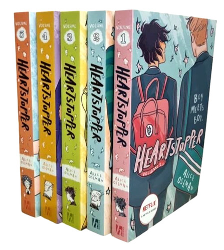 Heartstopper volumes book - heartstopper,