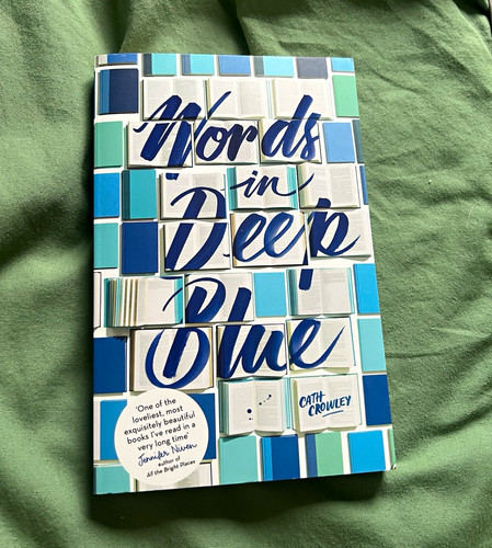 Words deep blue cath - words, in