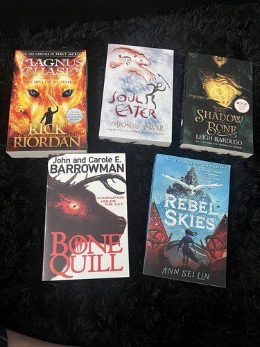 Fantasy fiction novels - 5,