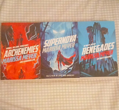 Marissa meyer renegades series - renegades,