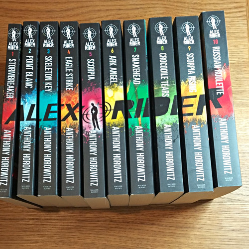 Alex rider book paperback - alex, 10