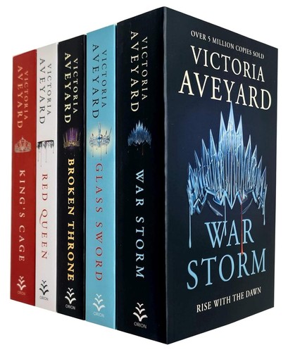 Red queen series books - queen, 5