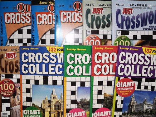 Crossword puzzle books - crossword,